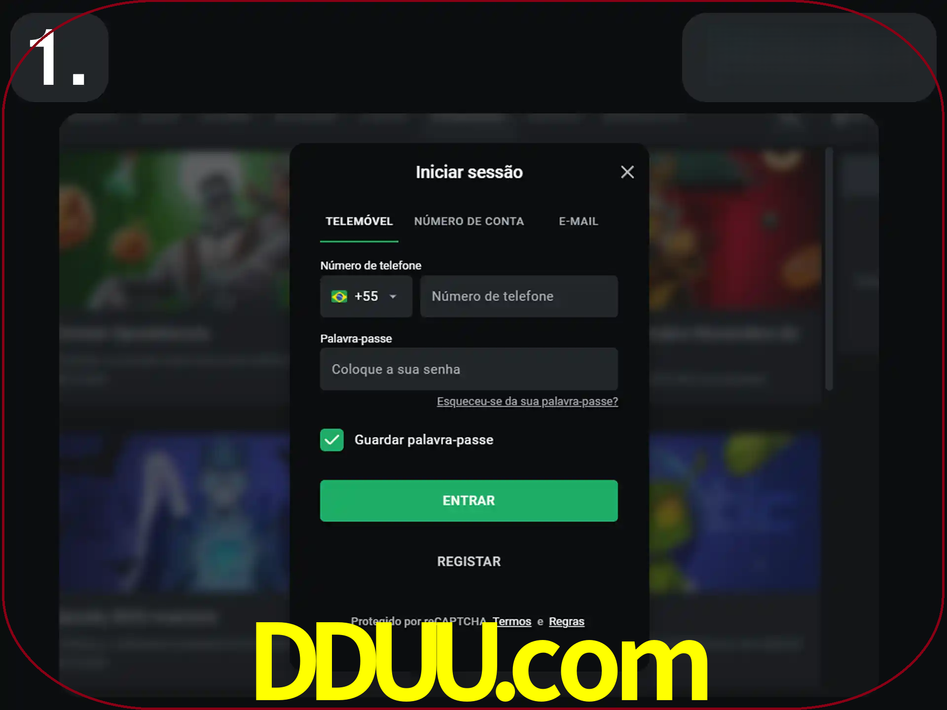 Acesse o site.